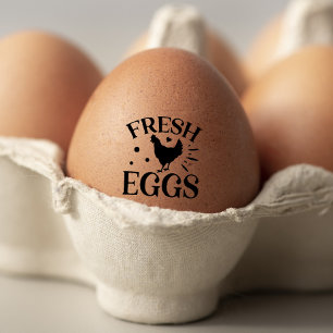 Tampons Encreurs Cute Poulet De La Ferme Oeuf Frais