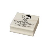 Tampons Encreurs Cute Sphinx Chat Retour Adresse Noël (Tampon)