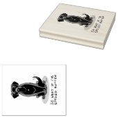 Tampons Encreurs Cute Spoten Rotten Black Labrador Retriever Chien (Tamponné)