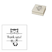 Tampons Encreurs Cute Tabby Chat Pékin Merci (Tamponné)