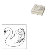 Tampons Encreurs Cygne blanc (Tamponné)