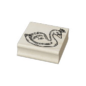 Tampons Encreurs Cygne dans la couronne (Tampon)