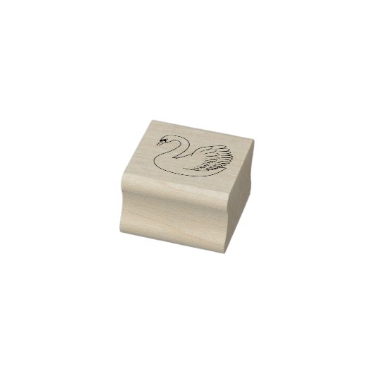 Tampons Encreurs Cygne muet blanc 1x1 (Tampon)