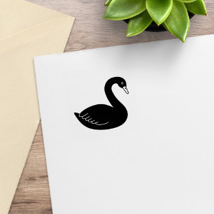 Tampons Encreurs Cygne noir 1x1