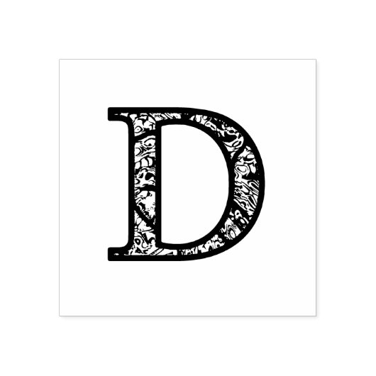 Tampons Encreurs D Timbre d'art en bois Monogramme éclairé (Impression)