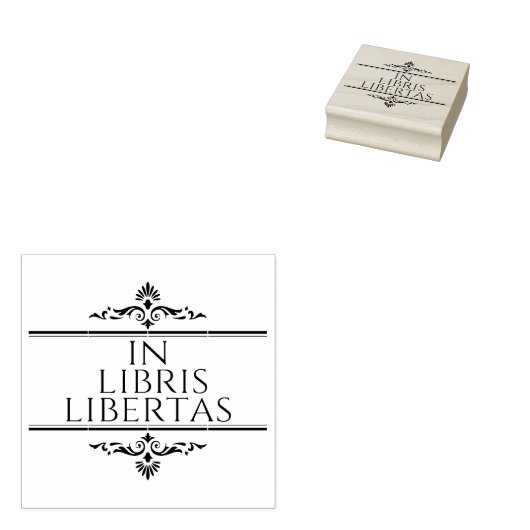 Tampons Encreurs Dans Libris Libertas - Dans les livres Libertés (Tamponné)
