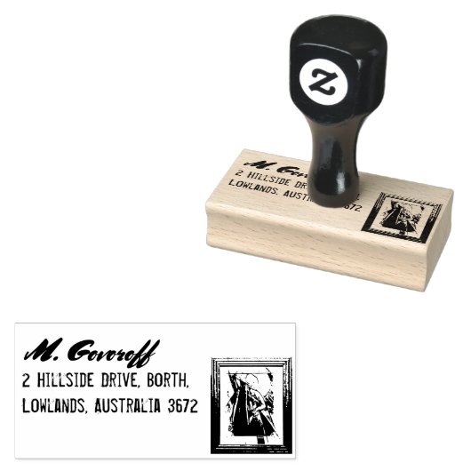 Tampons Encreurs Danseur de ventre Art Déco Cubiste (Tamponné)