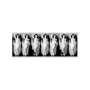 Tampons Encreurs Danseuses hawaïennes Hula Thunder_Cove