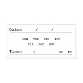 Tampons Encreurs Date et heure (Impression)