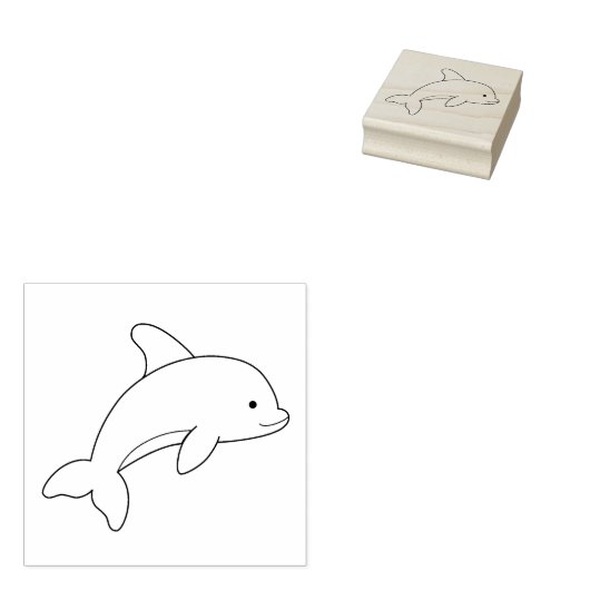 Tampons Encreurs Dauphin Dauphin Jumping (Tamponné)