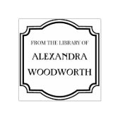 Tampons Encreurs De la bibliothèque de cadre élégant (Impression)