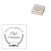 Tampons Encreurs De la bibliothèque de, livre botanique (Tamponné)