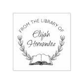 Tampons Encreurs De la bibliothèque de, livre botanique (Impression)