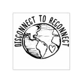 Tampons Encreurs Déconnectez-vous pour reconnecter l'amant de la na (Impression)