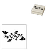 Tampons Encreurs Décor Floral (Tamponné)