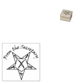 Tampons Encreurs Des timbres du secrétaire OES (Tamponné)