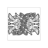 Tampons Encreurs Design de noeud celtique Timbre en caoutchouc (Impression)