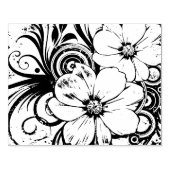 Tampons Encreurs Design floral - fabrication de cartes (Impression)