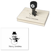 Tampons Encreurs Design MVB Single Snowman (Tamponné)
