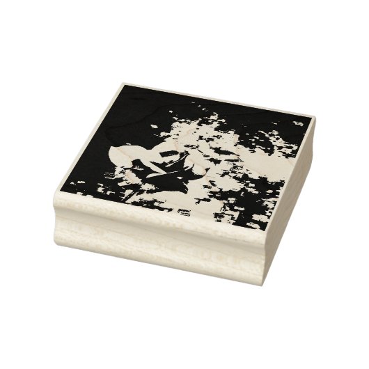 Tampons Encreurs Design Rose de l'ancien monde (Tampon)