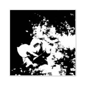 Tampons Encreurs Design Rose de l'ancien monde (Impression)