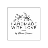 Tampons Encreurs Design Vert Personnalisé Fait À La Main Par (Impression)