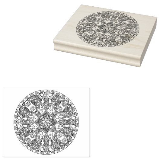 Tampons Encreurs Design Zendala (Tamponné)