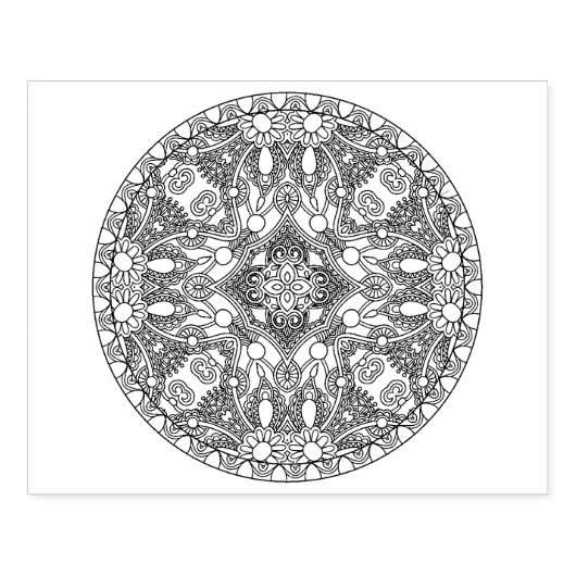 Tampons Encreurs Design Zendala (Impression)