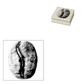 Tampons Encreurs Dessin au crayon noir et blanc pour haricot (Tamponné)