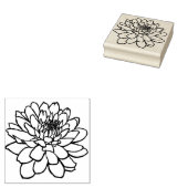 Tampons Encreurs Dessin Chrysanthème (Tamponné)