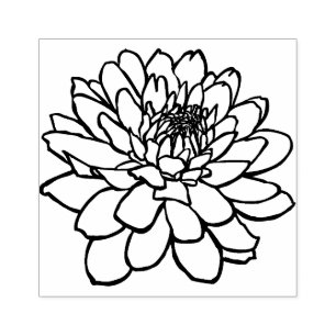 Tampons Encreurs Dessin Chrysanthème