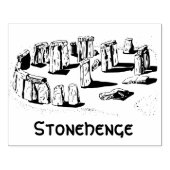 Tampons Encreurs Dessin d'art de la ligne Stonehenge (Impression)