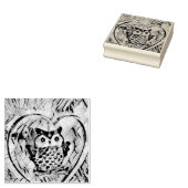 Tampons Encreurs Dessin de hibou (Tamponné)