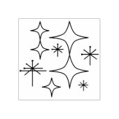 Tampons Encreurs Dessin d'illustration atomique moderne du milieu d (Impression)