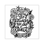 Tampons Encreurs Détruisez le patriarcat et non la planète (Impression)