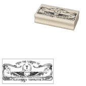 Tampons Encreurs Deux Sirènes Nom Initial de la bibliothèque (Tamponné)