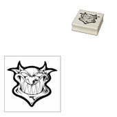 Tampons Encreurs Diable rouge en colère (Tamponné)