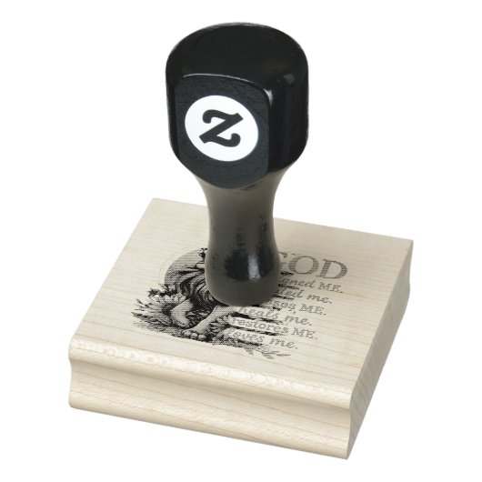 Tampons Encreurs Dieu M'A Conçu... (Tampon)