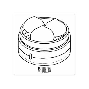 Tampons Encreurs Dim sum dessin animé