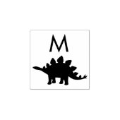 Tampons Encreurs Dinosaur Stegosaurus Dino Enfant Monogramme initia (Impression)