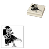 Tampons Encreurs Dinosaure hawaïen Ukulele (Tamponné)