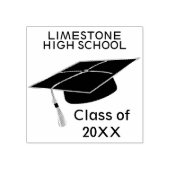 Tampons Encreurs Diplômé - Classe de 20XX (Impression)