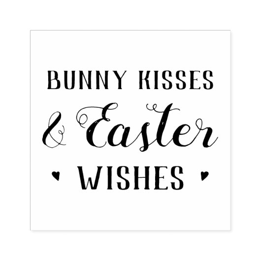 Tampons Encreurs do-it-yourself l'estampillage de Pâques. Baisers d (Impression)