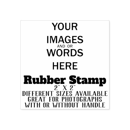 Tampons Encreurs do-it-yourself (Options de taille) - (Impression)
