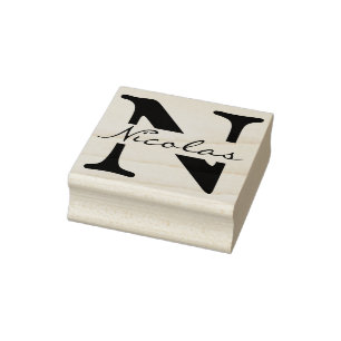 Tampons Encreurs Do-it-yourself - Simplement monogramme/nom