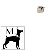 Tampons Encreurs Dobermann Pinscher Chien Chien Puppy Dobie (Tamponné)