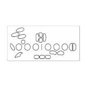 Tampons Encreurs Doigt saxophone vide (Impression)