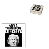 TAMPONS ENCREURS DONALD TRUMP BIRTHDAY RUBBER STAMP (Tamponné)