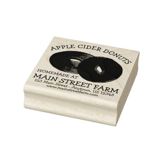 Tampons Encreurs Donuts de cidre de pomme maison Doughnut Farm Fres (Tampon)