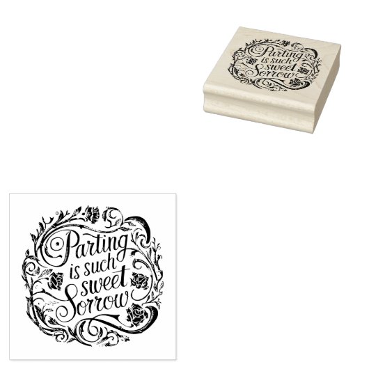 Tampons Encreurs Douce tristesse - Timbre en caoutchouc de Shakespe (Tamponné)